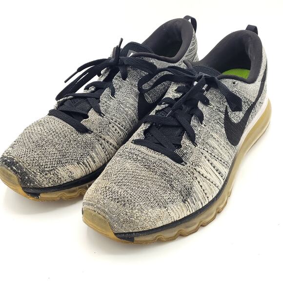 Nike Flyknit Air Max Oreo 620469-102 men's size 13 - Picture 1 of 9